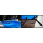 Capa para Piscina América 16x6 + 44 LonaFlex 20cm + 44 LonaFix Proteção