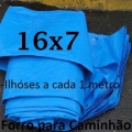 Lona Poly-Lona Forro Caminhão 16x7 Azul Polyethileno Lona Poly-Lona Forro Caminhão 16x7 Azul Polyethileno
