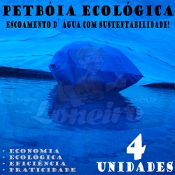 4 PetBóia Ecológica com 52m de corda, 16 Lonafix, 1 Batedor e 32 Elásticos LonaFlex 20cm