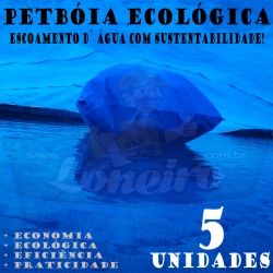 5 PetBóia Ecológica com 62m de corda, 20 Lonafix, 1 Batedor e 40 Elásticos LonaFlex 20cm